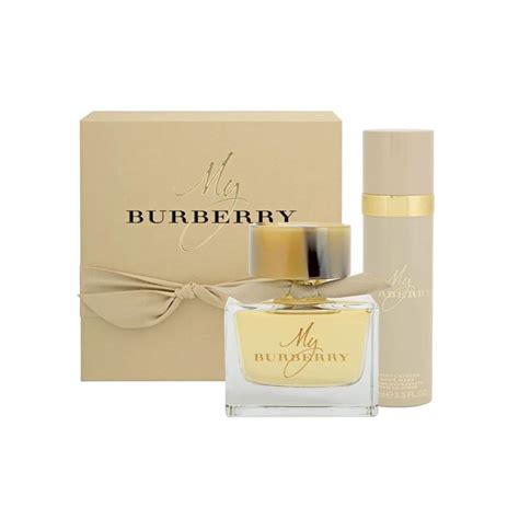 my burberry 90ml gift set|my burberry moisturizing body mist.